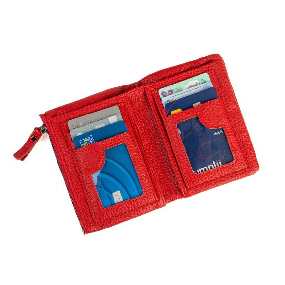 Wallets for Women, RFID Small Ladies Wallet,  Coin pouch Multi Card - Picture 3 of 3